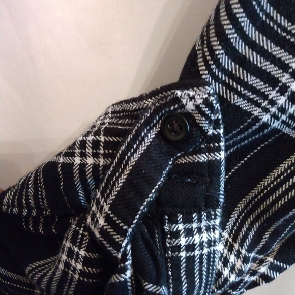 BLL NYC Plaid Flannel Shirt Dress - Picture 10 of 13